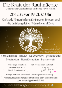 Die Kraft der Rauhnächte 20.12.25