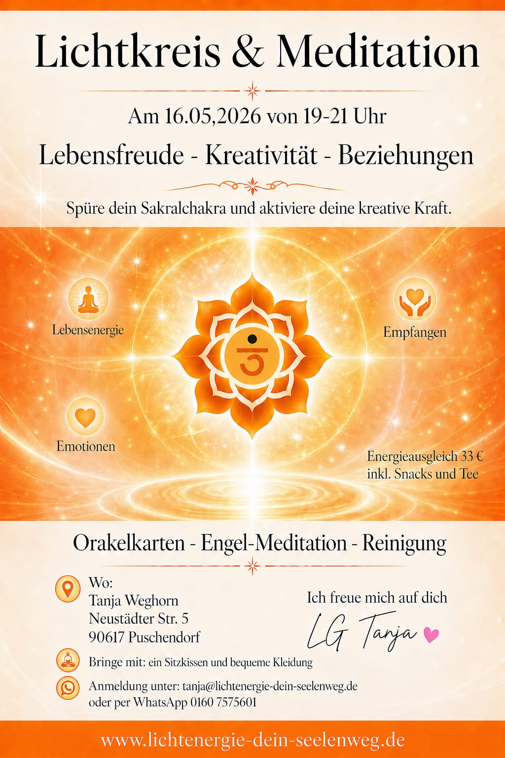 Lichtkreis und Meditation am 16. Mai 2026